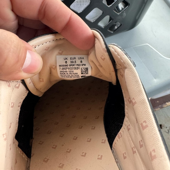 Lacoste Chaymon Black Leather Sneakers - Picture 7 of 7